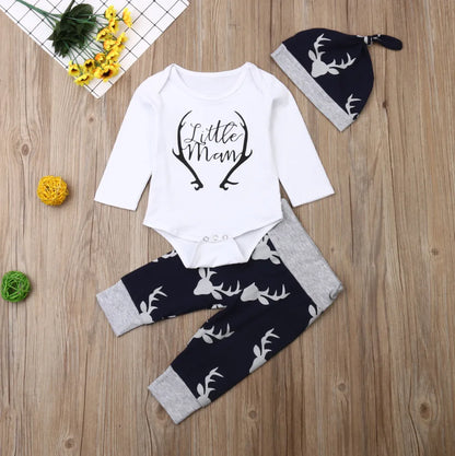 Little Man Outfit 3 Piece Clothes Set