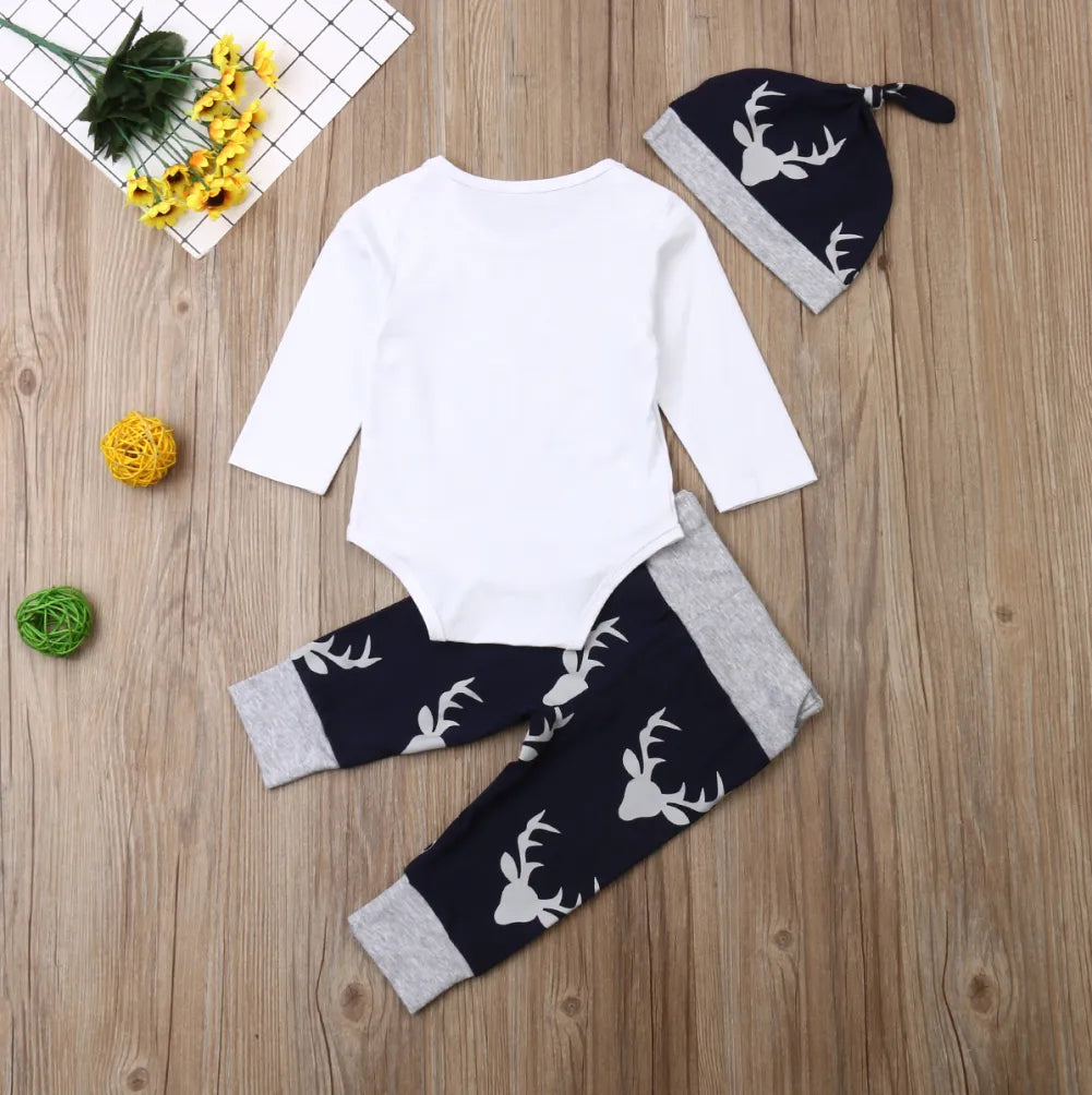 Little Man Outfit 3 Piece Clothes Set