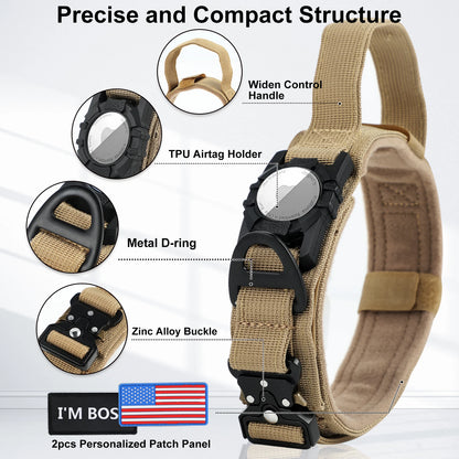 Tactical Tracker Dog Collar