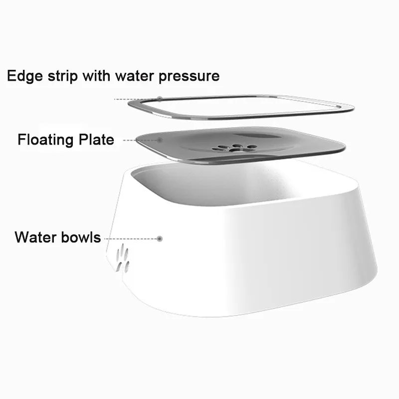 SplashSafe Pet Water Bowl