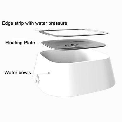 SplashSafe Pet Water Bowl