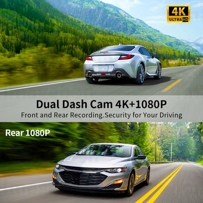 4K Carplay with Dash Cam