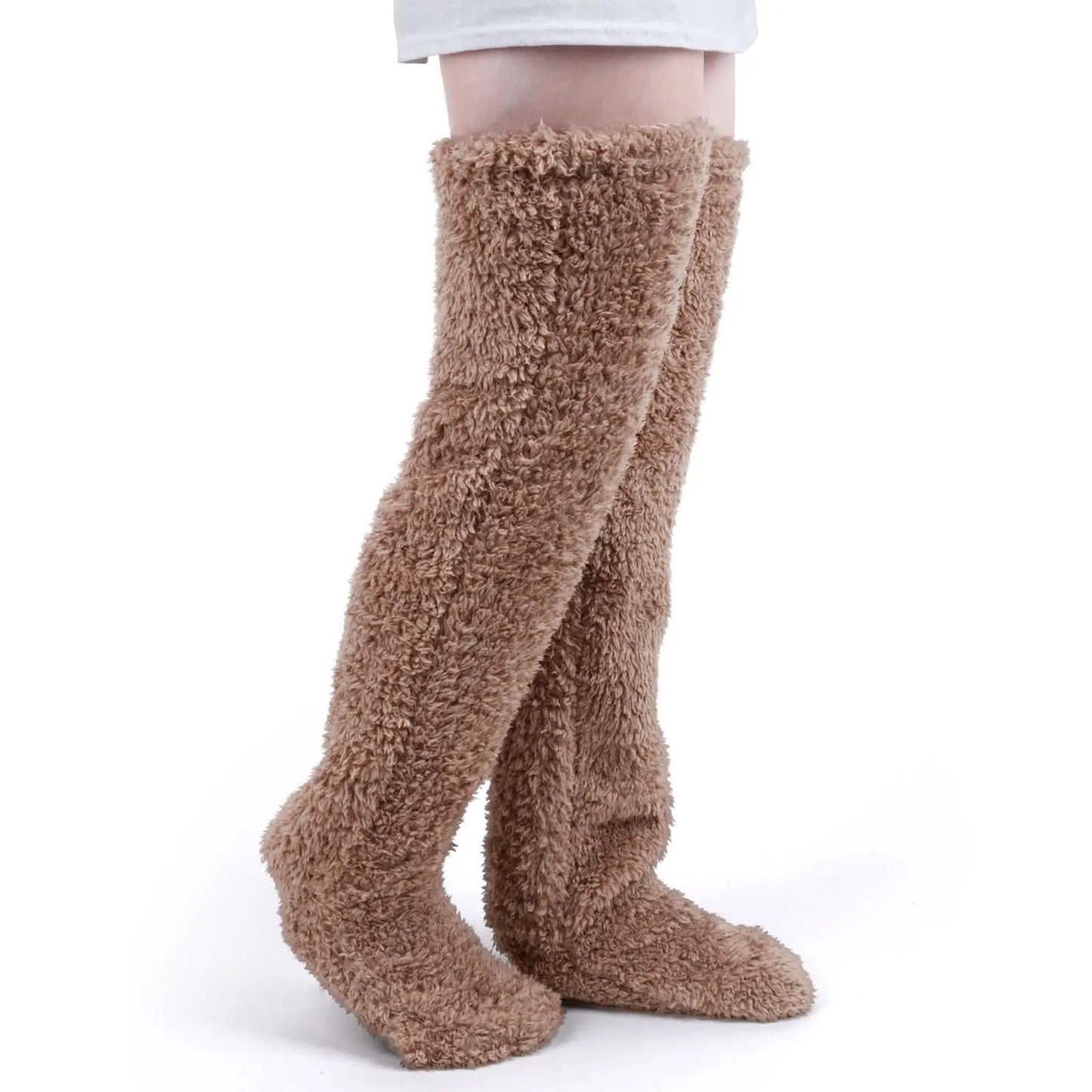 CozyChic Thigh-High Plush Warmers