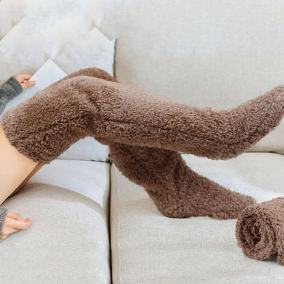 CozyChic Thigh-High Plush Warmers