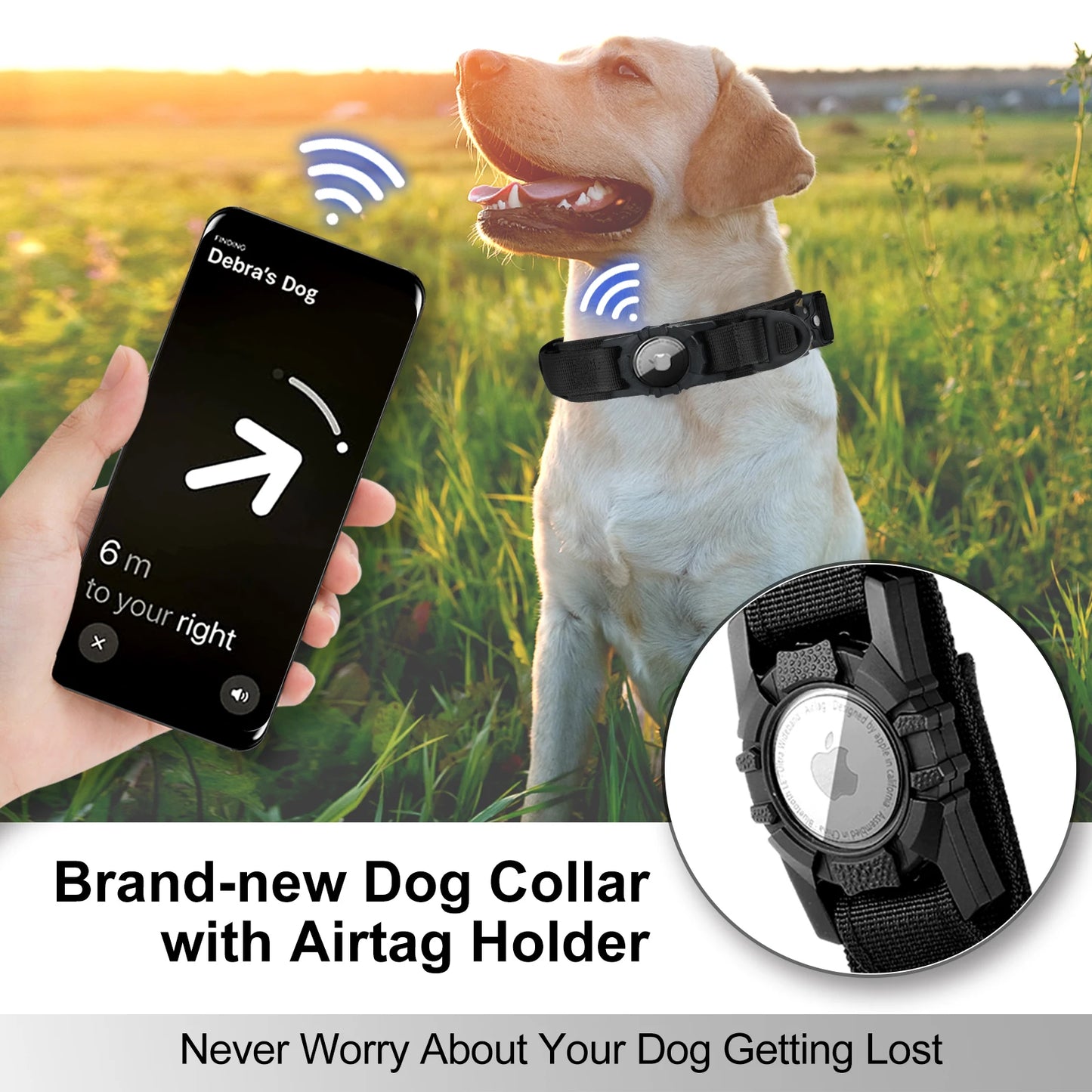 Tactical Tracker Dog Collar