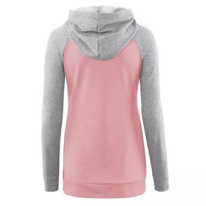 Women's Fleece Maternity Nursing Hoodie